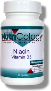 Nutricology Niacin (Vit B3), Vegicaps 90