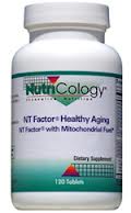 Nutricology  NT Factor Healthy Aging with Mitochondrial Fuel -- 120 Tablets