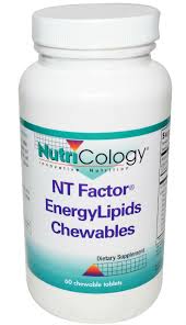 Nutricology Ntfactor Energylipds Chew 60 tab      TEMPORARILY UNAVAILABLE