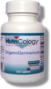 Nutricology Organogermanium, Tabs 100