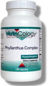 Nutricology Phyllanthus Complex Vegicaps 120