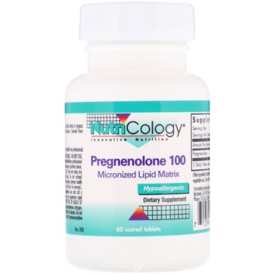 Nutricology Pregnenolone100mg Sust Release 60 Tablet