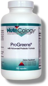 Nutricology Progreens, Vegicaps 180-UNAVAILABLE