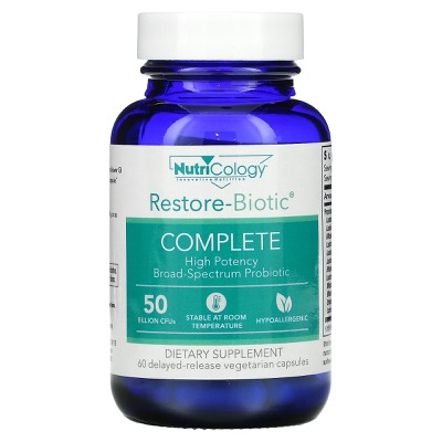Nutricology Restore-Biotic Complete 60 Vegicaps