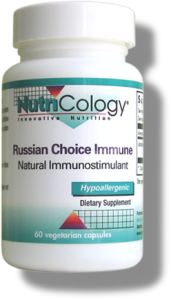 Nutricology Russian Choice Immune, Vegicaps 60