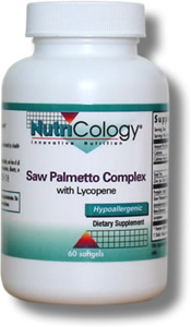 Nutricology Saw Palmetto Complex 60