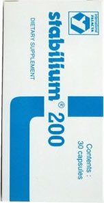 Nutricology Stabilium 200, Gel Caps 30