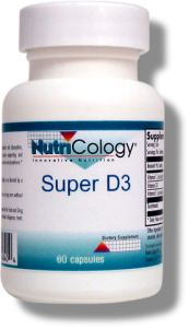 Nutricology Super D3, Vegicaps 60