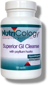 Nutricology Superior Gi Cleanse, Vegicaps 100