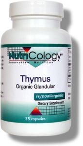 Nutricology Thymus, Vegicaps 75