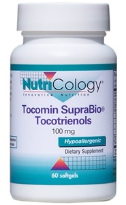 Nutricology Tocomin SupraBio Tocotrienols 100 mg60 Softgels