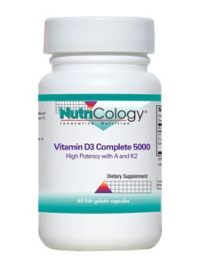 Nutricology Vitamin D3 Complete 5000 60 Vegicaps