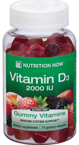 Nutrition Now VITAMIN D GUMMY VITAMINS 75 CHEW-UNAVAILABLE
