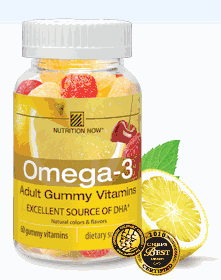 Nutrition Now Vitamin Omega-3 Gummy 60 Ct