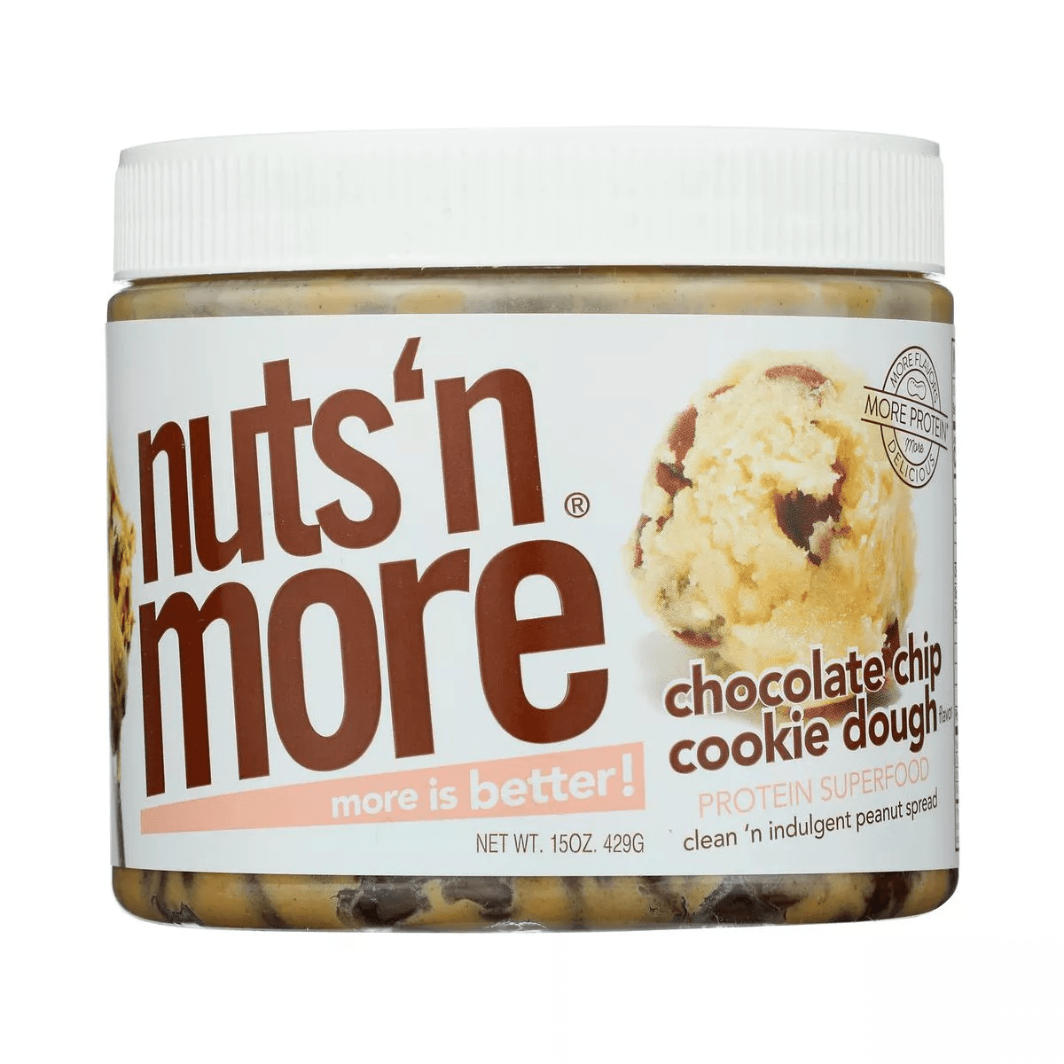 Nuts 'N More - Peanut Butter Chocolate Chip Cookie Dough 15 oz