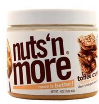 Nuts 'N More - Toffee Peanutbutter Crunch 15 oz