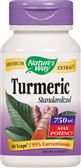 Natures Way - Turmeric Standardized, 750 mg 60 Veg Cp