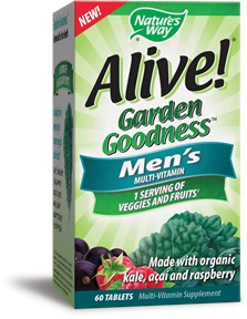 Nature's Way Alive!¨ Garden Goodnessª Men's 60 Tablets