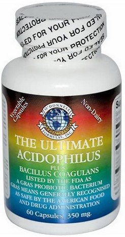 O'DONNELL FORMULAS The Ultimate Acidophilus 350mg 60 caps     TEMPORARILY UNAVAILABLE