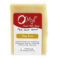 O My! - Goat Milk Bar Soap Bay Rum  6 oz