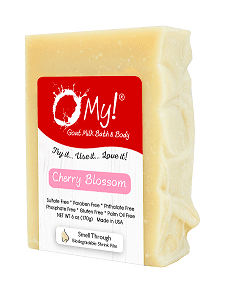 O My! - Goat Milk Bar Soap Cherry Blossom 6 oz