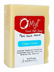 O My! - Goat Milk Bar Soap Clean Linen  6 oz