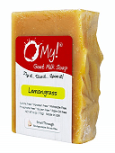 O My! - Goat Milk Bar Soap Lemongrass 6 oz