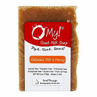 O My! - Goat Milk Bar Soap Oatmeal Honey 6 oz