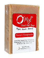 O My! - Goat Milk Bar Soap Peaceful Pomegranate 6 oz