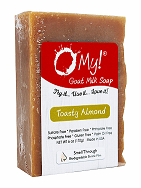 O My! - Goat Milk Bar Soap Toasty Almond 6 oz