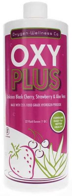 O.W.Bionics - Oxy Plus Blk Cher & Straw  1/Qt-OUT OF STOCK
