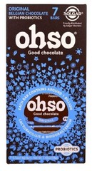 ohso - Probiotic Chocolate Bars Classic Chocolate 7-bar pack