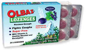 Olbas - Black Currant Lozenges 24 loz