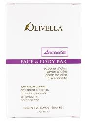 Olivella Bar Soap Lavender 5.29 OZ