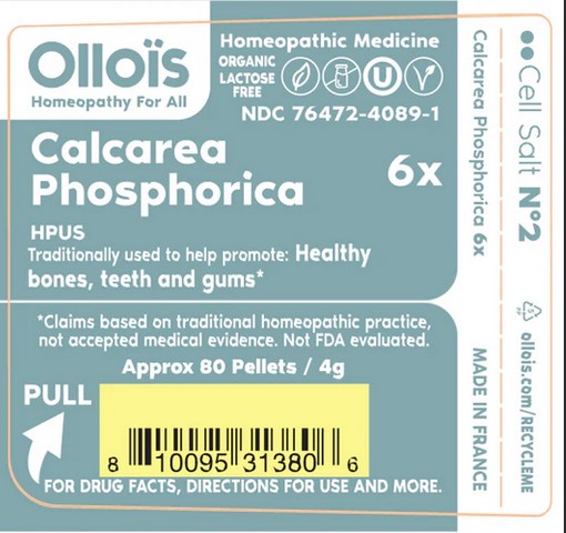 Ollois Calcarea Phosphorica 6X Cell Salt #2 80 ct