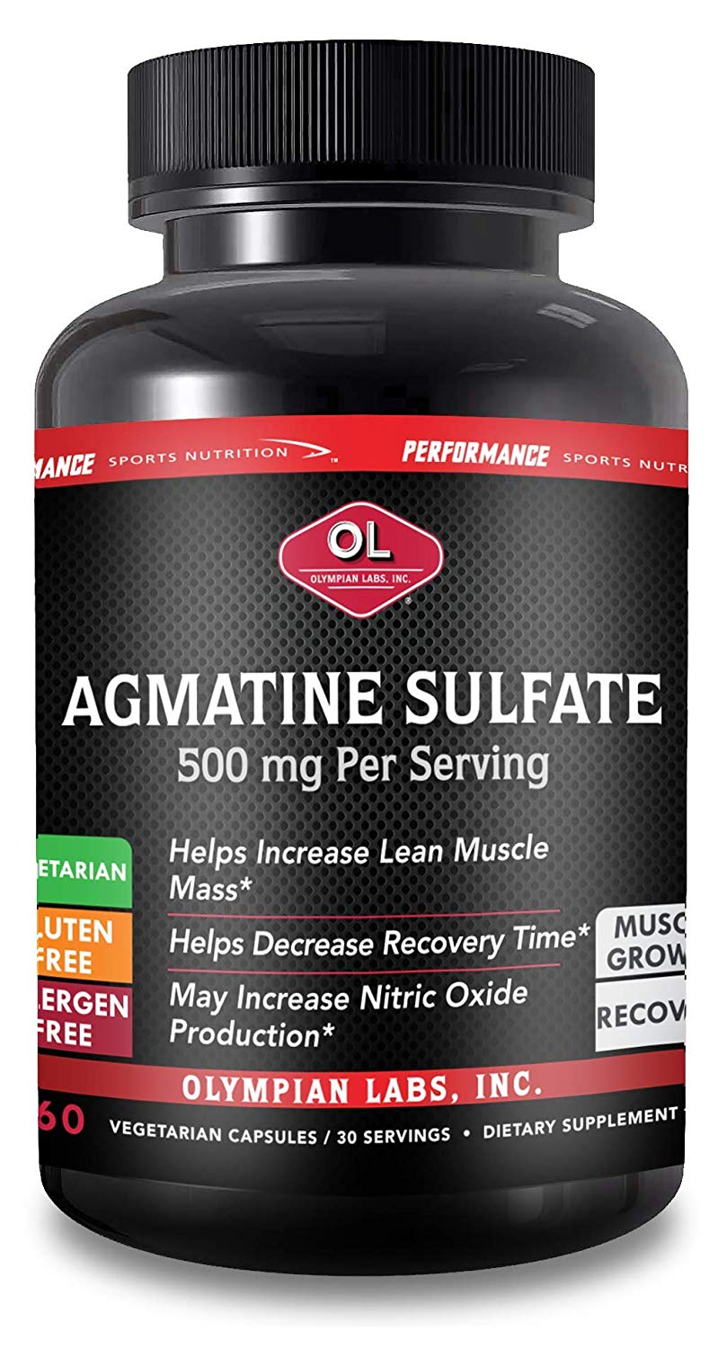 Olympian Labs Agmatine Sulfate 60 capsule-UNAVAILABLE