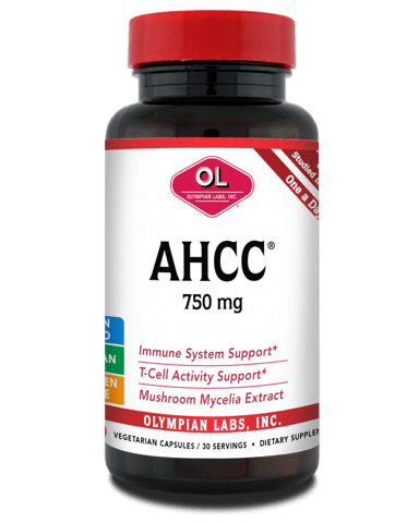 Olympian Labs AHCC 750 mg 30 capvegi