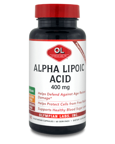 Olympian Labs Alpha Lipoic Acid 400 mg 60 capvegi