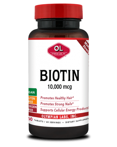 Olympian Labs Biotin 10000mcg 60 tablet