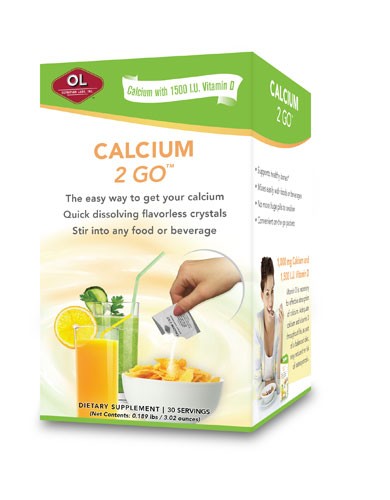 Olympian Labs Calcium 2 Go 30 pkt-OUT OF STOCK
