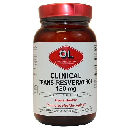 Olympian Labs Clinical Resveratrol 150mg 30 capsule