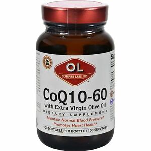 Olympian Labs CoQ10 60mg 100 softgel