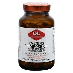 Olympian Labs Evening Primrose Oil 1.3g 60 softgel