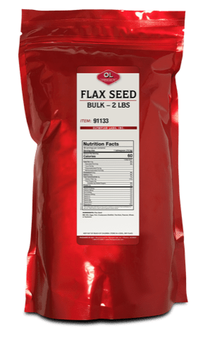 Olympian Labs Flaxseeds Resealable Bag 2 lb