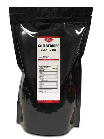 Olympian Labs Goji Berries Resealable Bag 2 lb