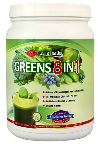 Olympian Labs Greens Protein 8 in 1 365 gm