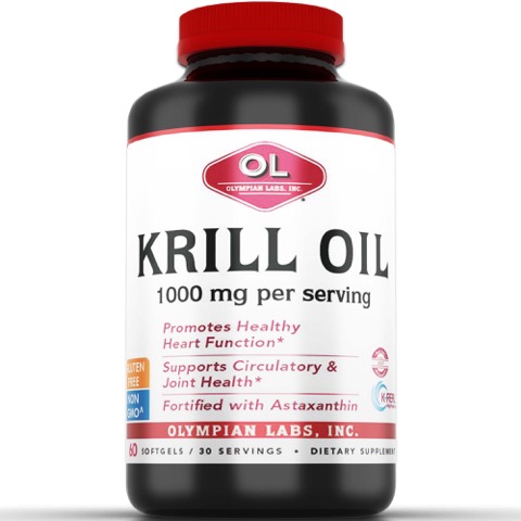 Olympian Labs Krill Oil 1000mg 60 softgel