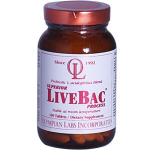 Olympian Labs LiveBac 100 tabs