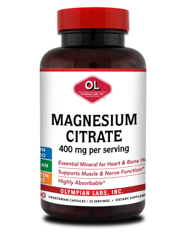 Olympian Labs Magnesium Citrate 400 mg 100 capvegi