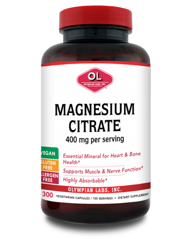 Olympian Labs Magnesium Citrate 400 mg 300 capvegi